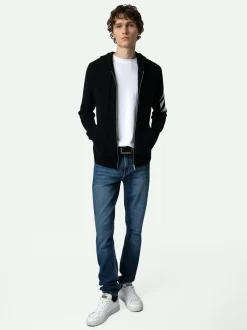 100 % Cashmere Clash Cardigan