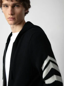 100 % Cashmere Clash Cardigan