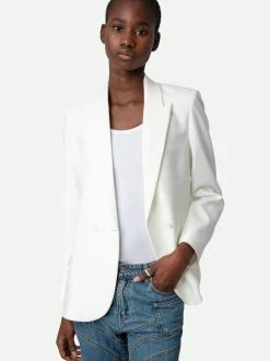 Besok Peace & Love Strass Blazer