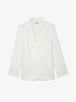 Besok Peace & Love Strass Blazer