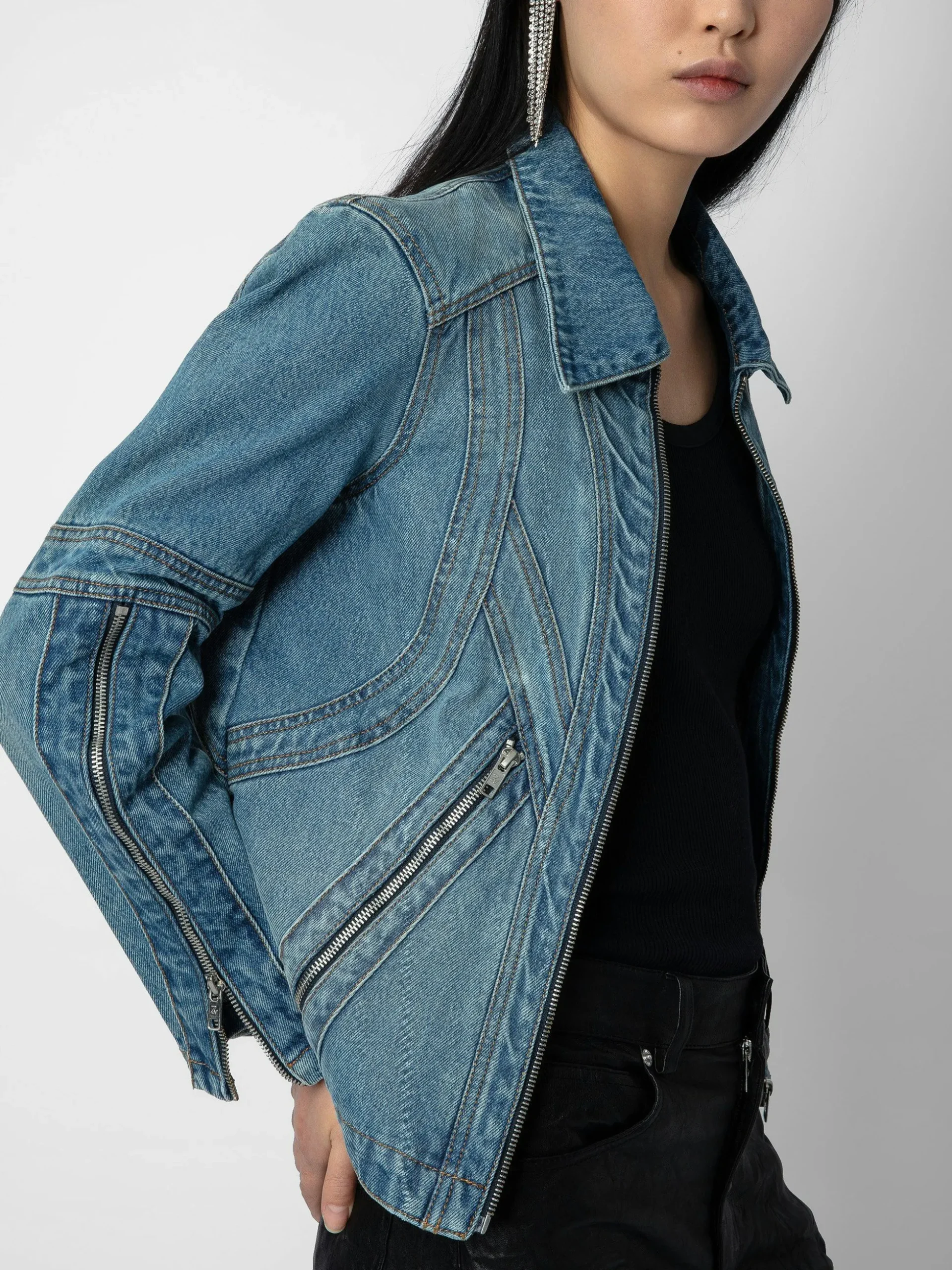 Bons Denimjakke