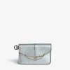 Borderline Pass Card Holder Preget Metallic