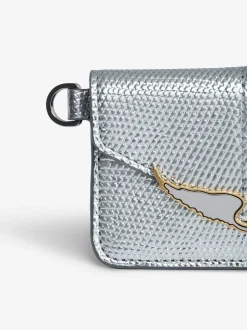 Borderline Pass Card Holder Preget Metallic
