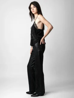 Camisole Capela Silk Rhinestones