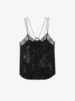 Camisole Capela Silk Rhinestones