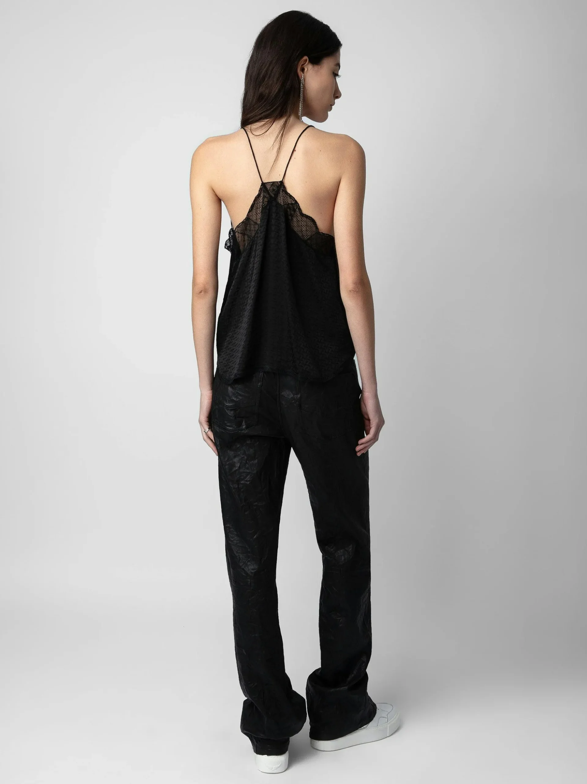 Christy Silk Jacquard Camisole
