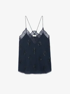 Christy Strass Silk Camisole