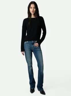 Cici Patch Genser 100% Cashmere