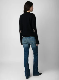 Cici Patch Genser 100% Cashmere