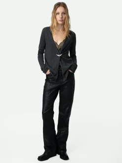 Daffy Wings Cardigan I 100 % Kashmir