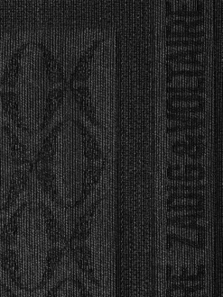 Glenn Rock Jacquard Metallisk Skjerf