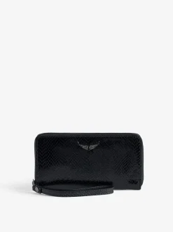 Glossy Wild Embosse Companion Wallet