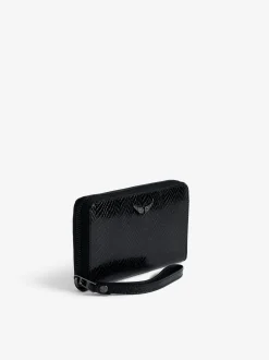 Glossy Wild Embosse Companion Wallet