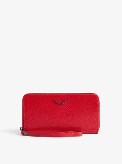 Glossy Wild Embosse Companion Wallet