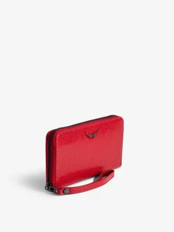 Glossy Wild Embosse Companion Wallet