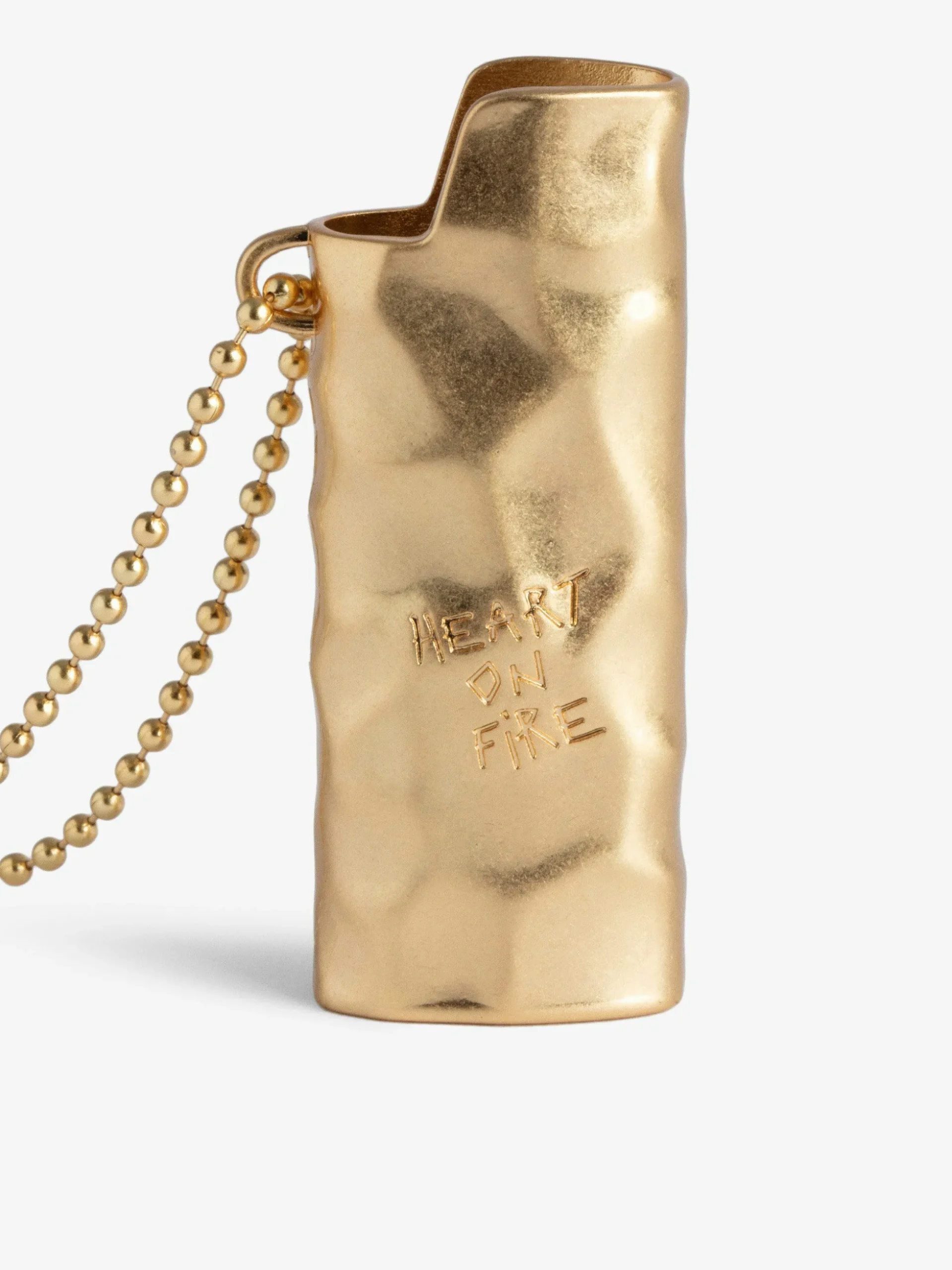 Heart On Fire Lighter Holder