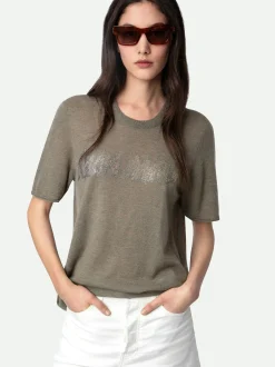 Ida Mon Amour Strass Genser 100% Cashmere