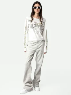 Iona Voltaire Strass T-Skjorte
