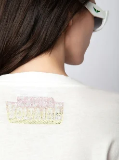 Iona Voltaire Strass T-Skjorte