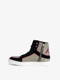 Jente Zv1747 High Flash High Top Joggesko