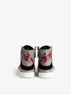 Jente Zv1747 High Flash High Top Joggesko