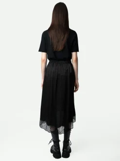 Joslin Jacquard Zv 3D-Skjørt