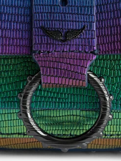Kate Wallet Metallise-Preget Veske