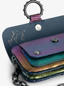 Kate Wallet Metallise-Preget Veske