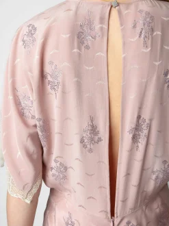 Rey Silk Jacquard Kjole