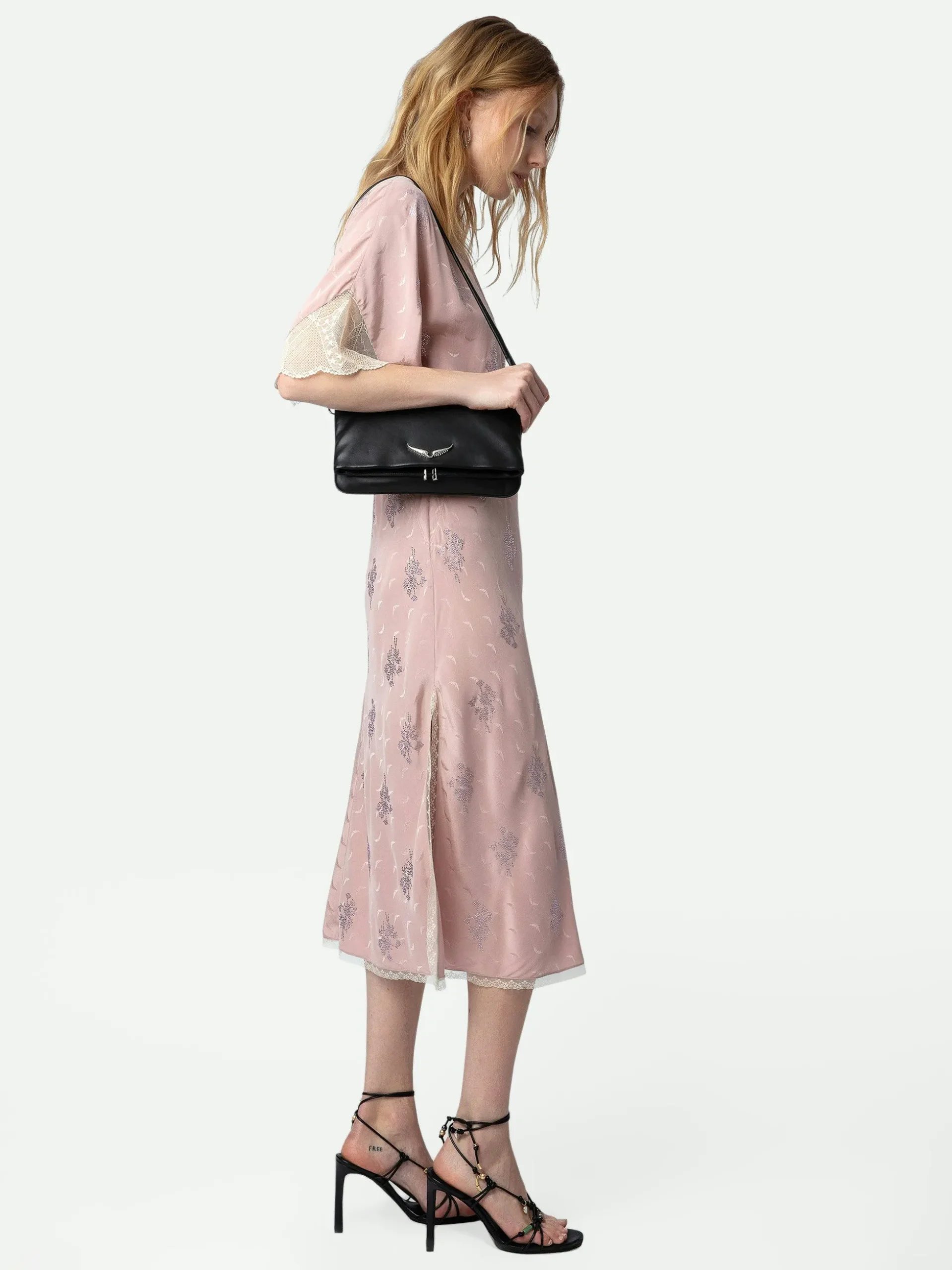 Rey Silk Jacquard Kjole