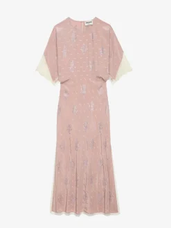 Rey Silk Jacquard Kjole