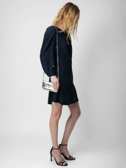 Rhodri Silk Jacquard Kjole