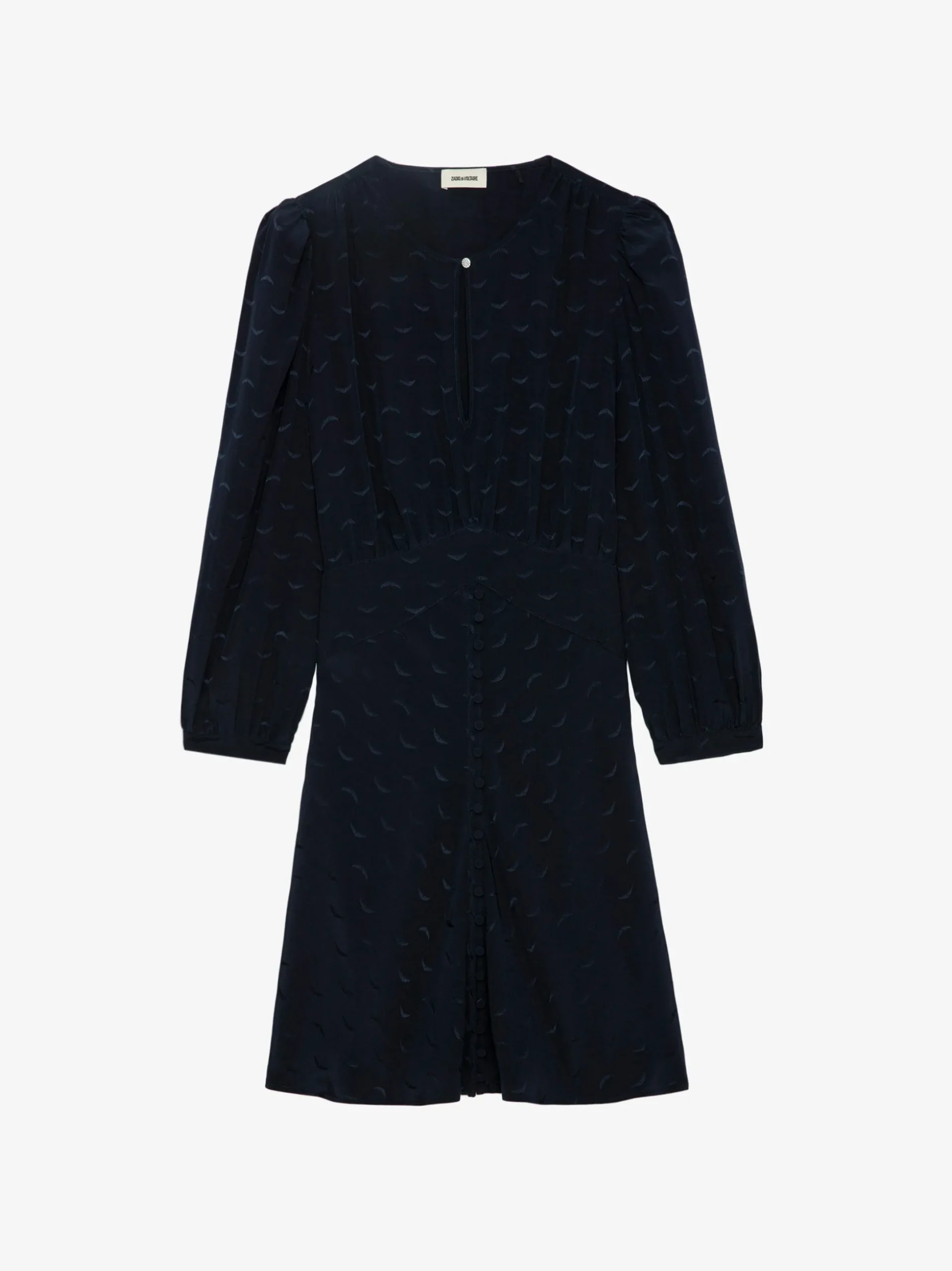 Rhodri Silk Jacquard Kjole