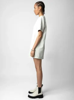 Riddy Crumpled Leather Dress