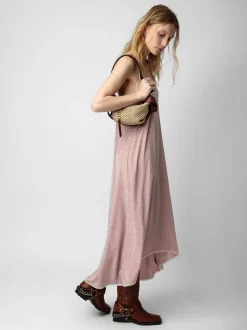 Risty Silk Jacquard Kjole