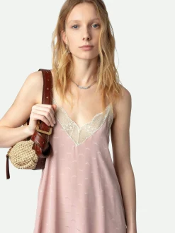 Risty Silk Jacquard Kjole
