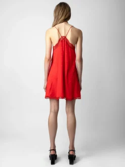 Ristyz Silk Jacquard Kjole
