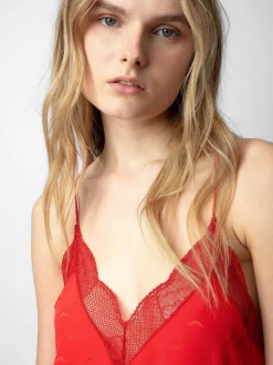 Ristyz Silk Jacquard Kjole