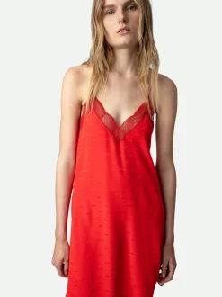 Ristyz Silk Jacquard Kjole