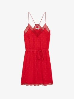 Ristyz Silk Jacquard Kjole