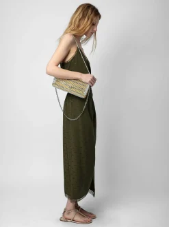 Rixi Silk Jacquard Kjole