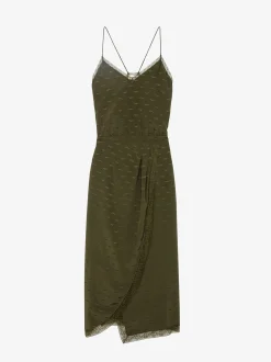 Rixi Silk Jacquard Kjole