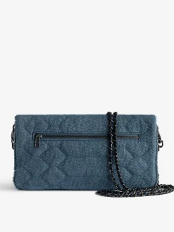 Rock Denim Glitter Quilted Veske