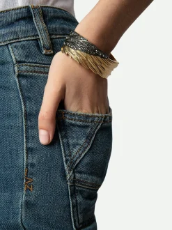 Rock Feather Armband Spre Dine Vinger