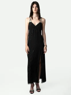Rohal Silk Jacquard Kjole
