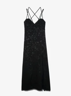 Rohal Silk Jacquard Kjole