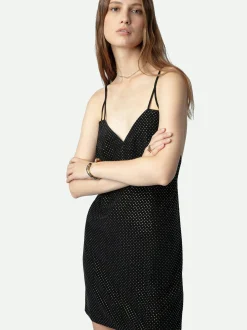Rohana Rhinestone Silkekjole
