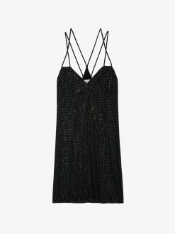 Rohana Rhinestone Silkekjole