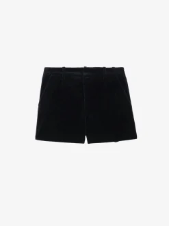 Rosa Floyelsshorts