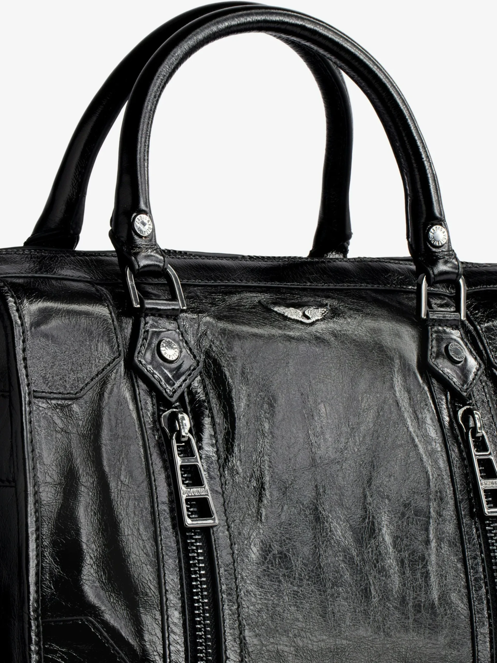 Sunny Medium #2 Vintage Patent Bag